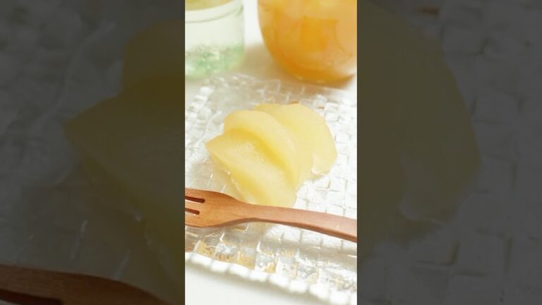 失敗なしの簡単レシピ♪りんごのコンポートの作り方　#簡単レシピ #おいしい酢 #りんご #りんごレシピ #コンポート