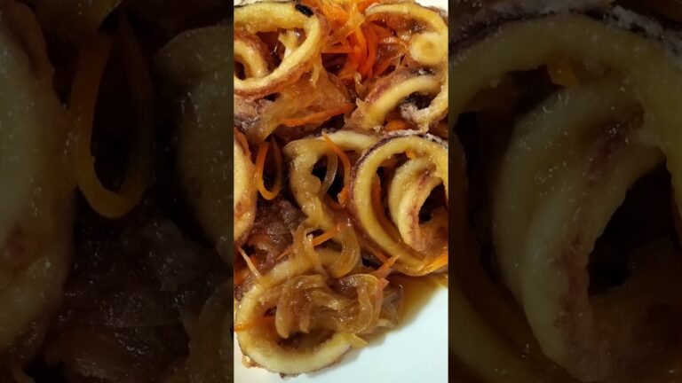 イカの南蛮漬け　1月8日　＃Shorts