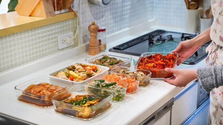 【８品】パパッと簡単にできる✨１週間分の野菜たっぷり作り置きレシピ【管理栄養士】