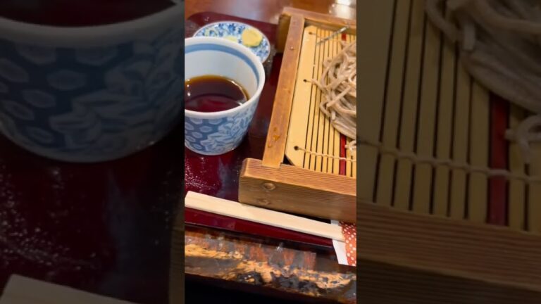松本城ちかくの蕎麦　(in和食そば処たかぎ)
