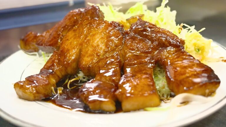 食べログ洋食百名店の極上四日市とんてきが食べられる個性派マスターの食堂酒場に密着【グラシア】