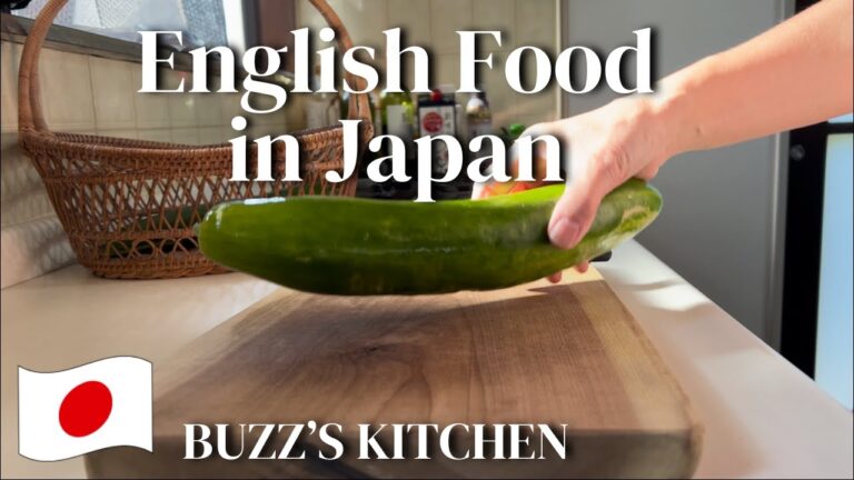 【ロンドン暮らしVlog 一時帰国】日本で作る英国料理｜コロネーションチキン＆きゅうりスープ
