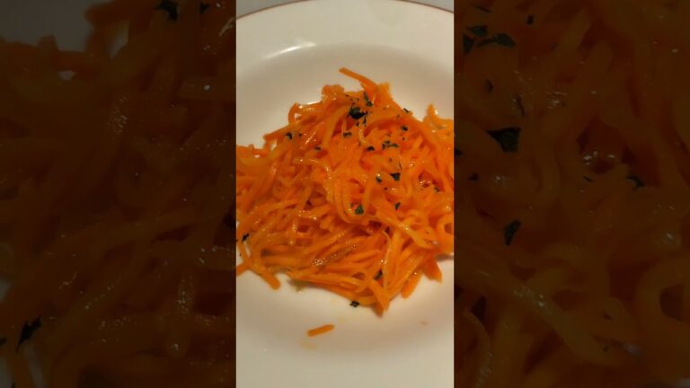 サイゼリア　爽やかにんじんサラダ