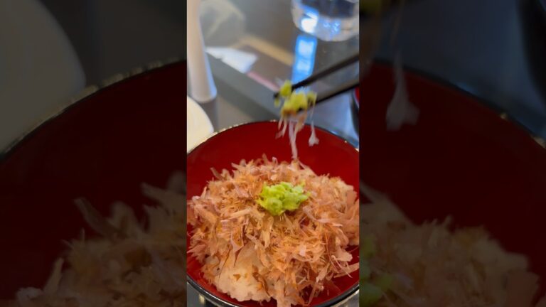 わさび1本すってわさび丼作った#わさび#丼#作ってみた#japanesefood