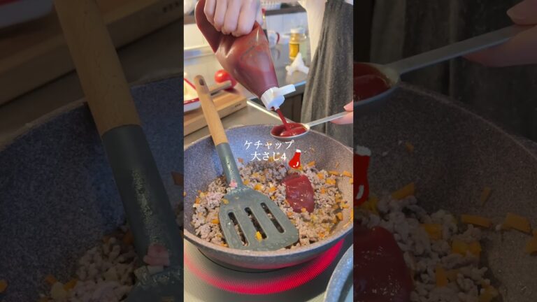 【 ３食自炊生活 】人気料理タコライス🥗