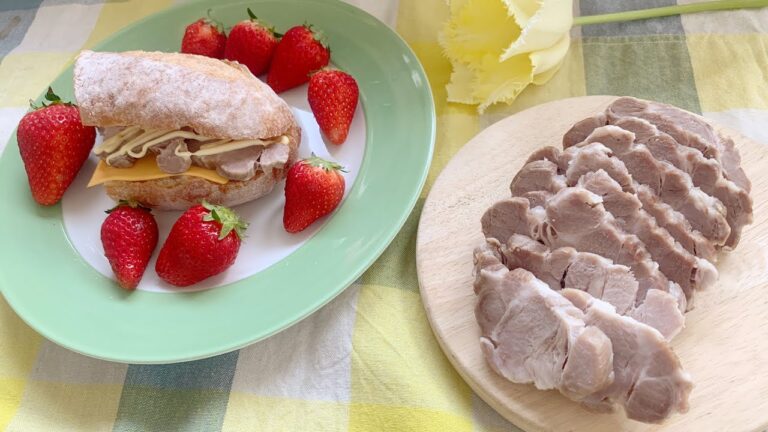 ちょ〜簡単✨手作りロースハム🐷【栗原はるみレシピ】