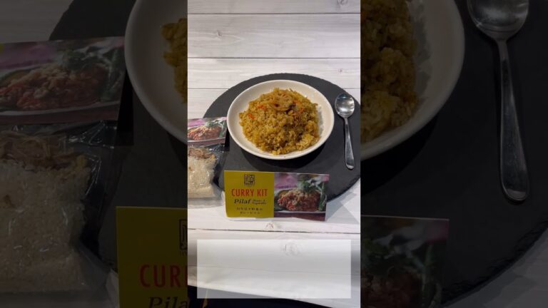 打ち豆と野菜のカレーピラフ（鳥取カレー研究所）