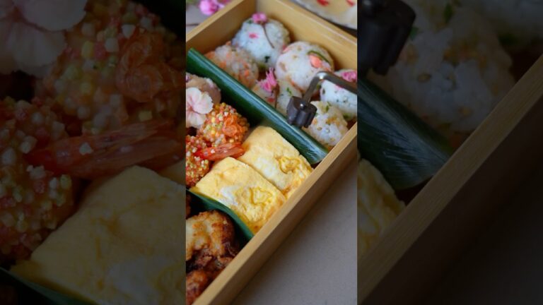 お花見弁当を作りました🌸#お弁当#お花見#lunchbox#ピクニック#shorts