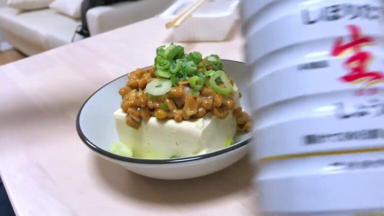 【豆腐×納豆】夜ご飯をこれにするだけで１ヶ月でマイナス５kg減量できます。