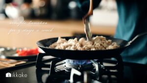 道具ひとつで仕上げる、5日間の簡単ひとりランチ。