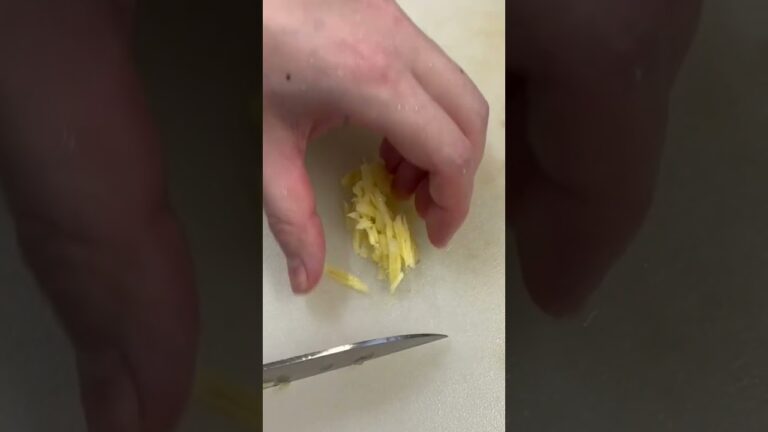 生姜のみじん切り【茄子の薬味だれ】