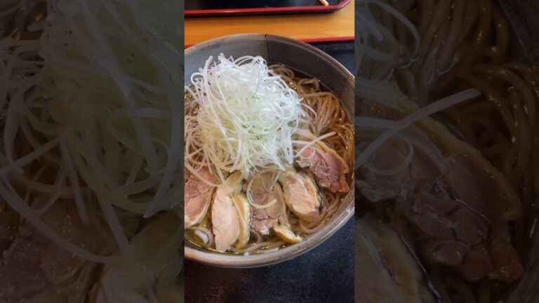 【そば】仙台、萬之助の肉そば