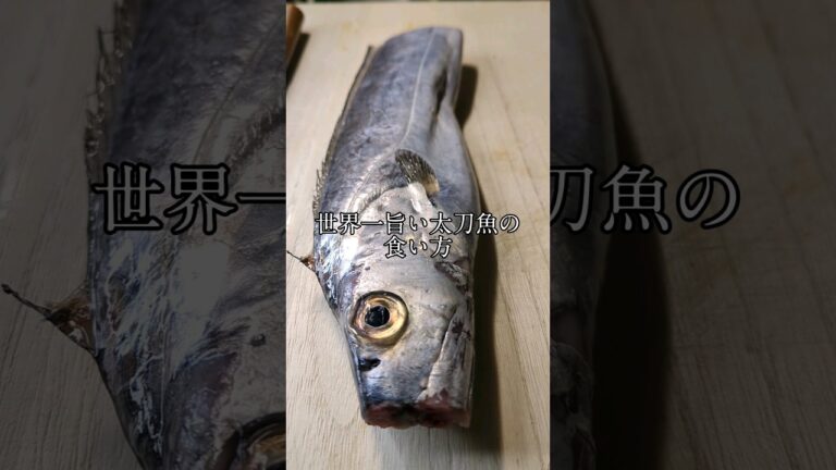 世界一旨い太刀魚の食い方 #cooking #魚料理 #料理 #レシピ #料理動画
