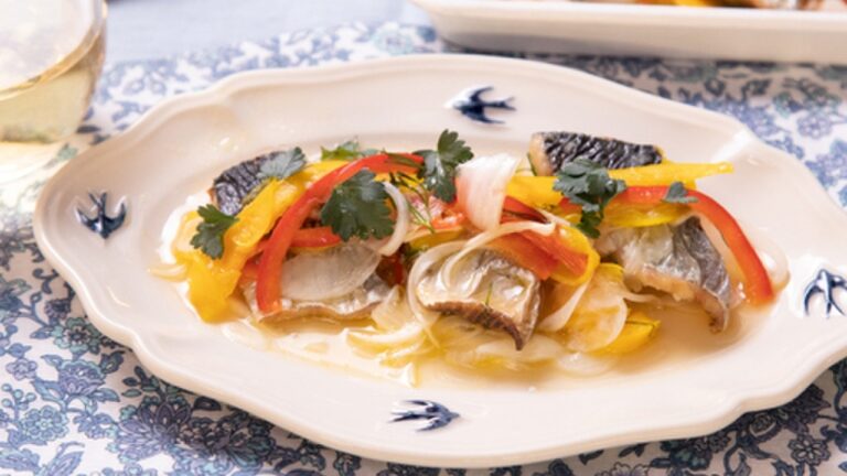 ニシンと彩り野菜のレモンビネガーマリネ