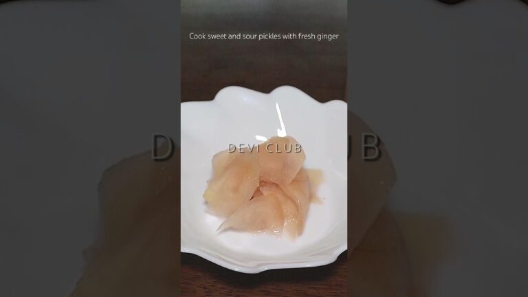 【ダイジェスト】新生姜で作る自家製ガリ(Cook sweet and sour pickles with fresh ginger) #shorts #cook #ginger #pickles