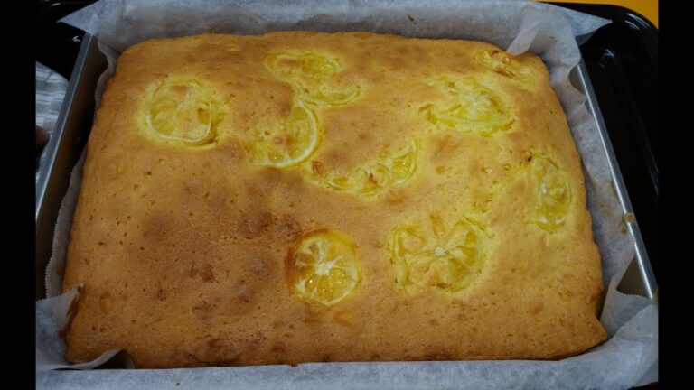 ゆずケーキの完成♪