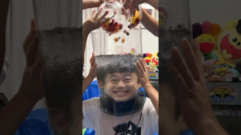 顔面水槽氷タンフル🧊🍓🍇 #malatanghulu