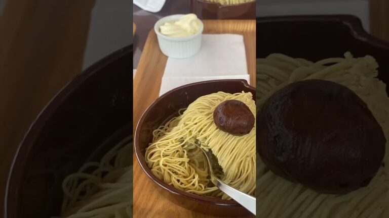 なんと!120分待ち💦恵那川上屋の栗一筋食べる🙌＃恵那#川上屋＃栗一筋＃栗きんとん#待ち時間