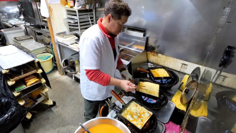 早朝２時から８０品仕込む鉄人夫婦が営む極厚玉子焼きに客が殺到する大衆食堂が凄い！