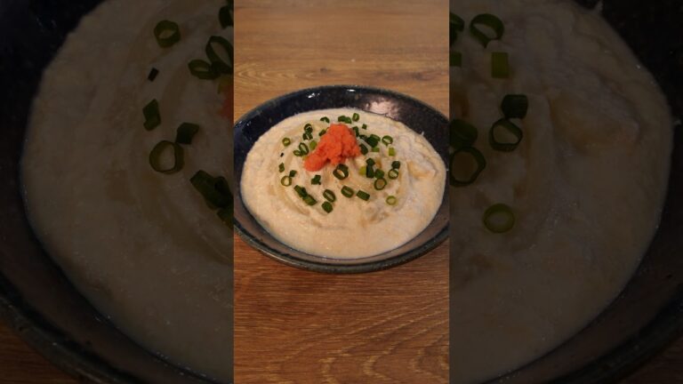 丁寧に工程を見たい人はコメント欄から♪【私の残業飯🍜】明太豆腐クリームうどん #今日から仕事始め