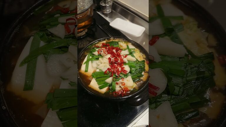 もつ鍋【Cooking】