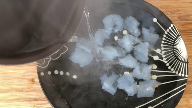 こんにゃくの下処理【湯通し】