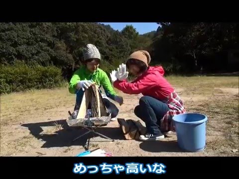 焚き火して焼き芋焼いてみた キャンプ 料理