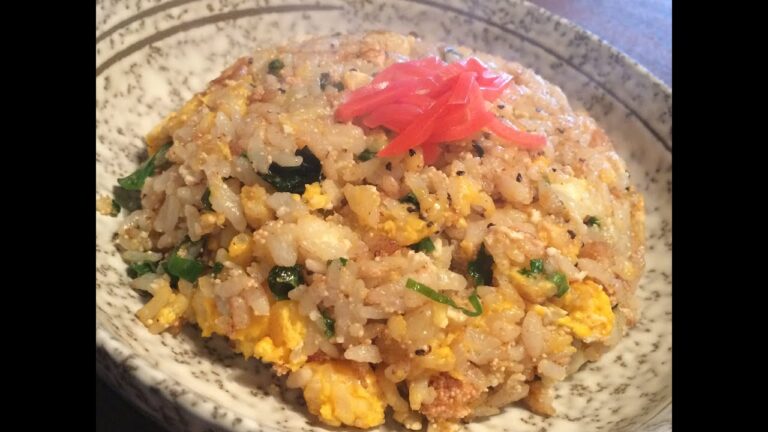 「明太チャーハン」作り方