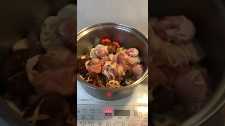 一発！無水鍋の筑前煮