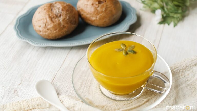 かぼちゃの冷たいポタージュ のレシピ 作り方【365日のパンとスープ】