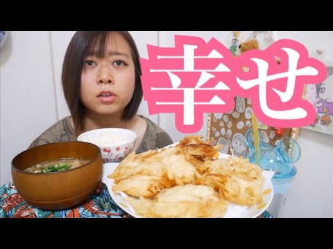 【春到来…！】新玉ねぎのかき揚げ、豚汁、ごはん、幸せ…【天然のグラタン】