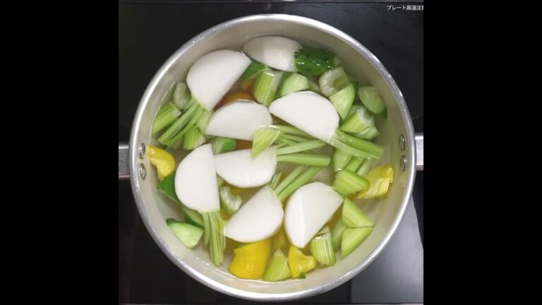 塩麹でまろやかにお子様も食べやすい やみつき 塩麹入りピクルス #cooking #簡単レシピ #野菜