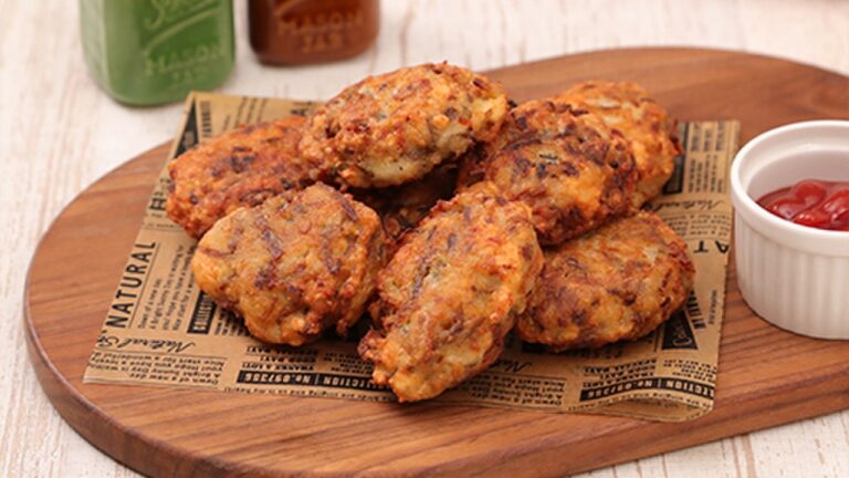 余ったきんぴらで♪チキンナゲット