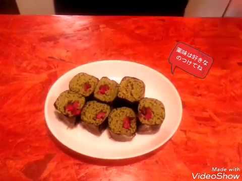 海苔巻き茶そば　超簡単美味しくできる技！　おかげClub