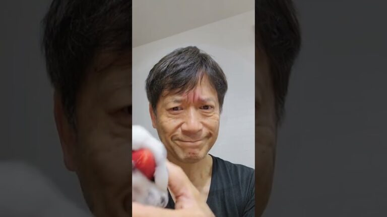 イチゴ豆大福作ってみた！