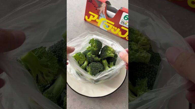 ブロッコリー茹でちゃダメ！ #youtubeshorts #簡単レシピ #時短レシピ