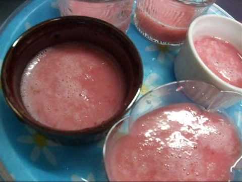 マロッピーズSweets マロンのお誕生日　いちごみるくプリン