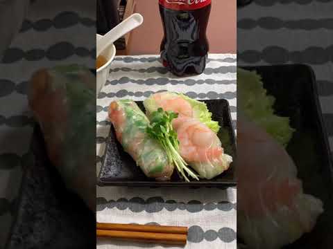 生春巻きとバインミーBánh Mì #shorts Nem cuốn