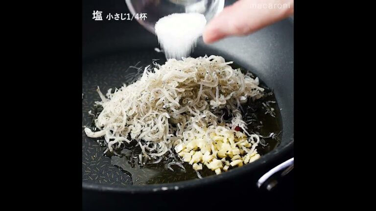 【食感が楽しい！】カリカリじゃことキャベツのサラダ #簡単レシピ #サラダ #じゃこ