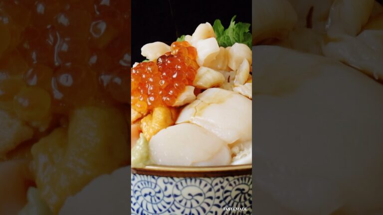 テイストメイドからの挑戦状✉️ #shorts #ミル貝 #海鮮丼