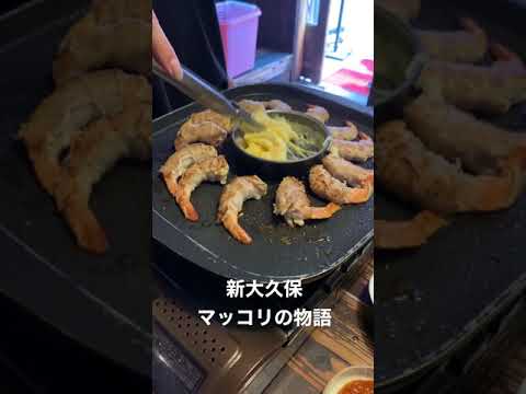 新大久保　マッコリの物語のエビサムギョプサル