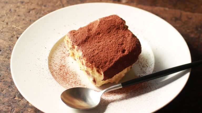 生クリームを使わない、クラシックなティラミスの作り方 / 概要欄に材料記載しています