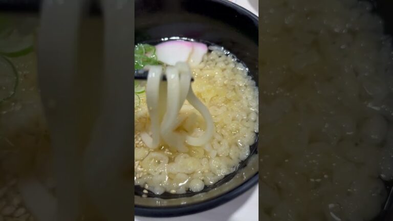 たぬきうどん　魚べい