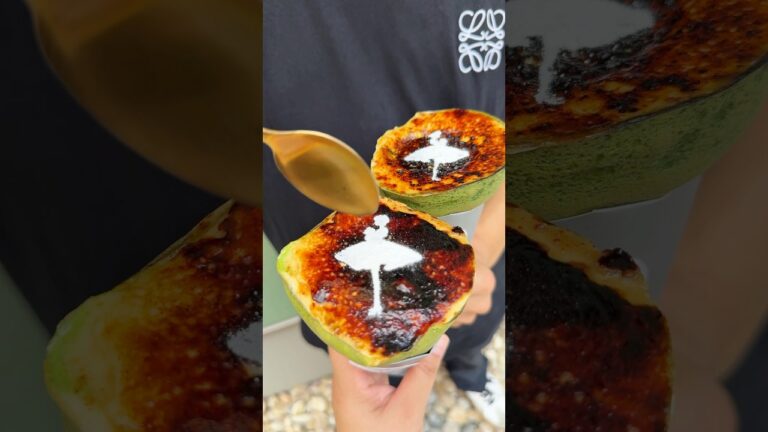 濃厚抹茶のブリュレクレープ