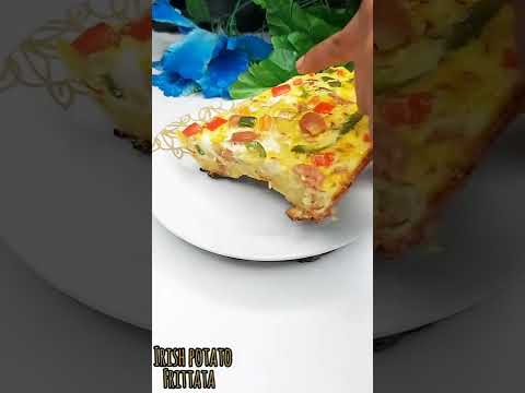 IRISH POTATOES FRITTATA BY ZUCHILICIOUS FOODS #food #shorts