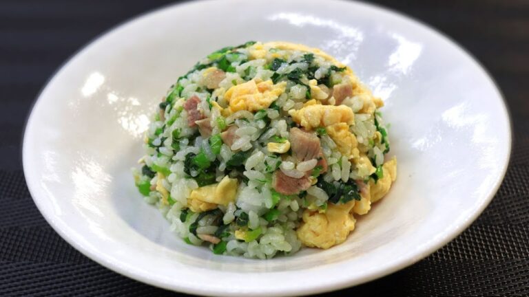 小松菜チャーハン【料理】