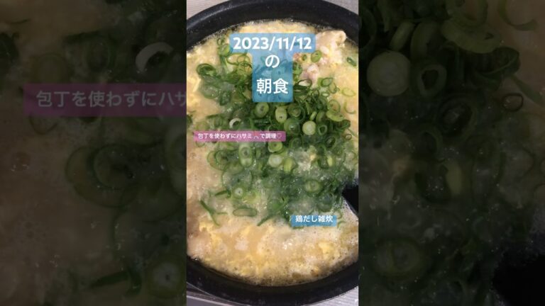 鶏だし雑炊 #japan #料理 #簡単レシピ #朝食#二日酔い#風邪#おふくろの味 #休日ご飯#ゆっくり #shorts #雑炊 #あったかい @obento_shachiku
