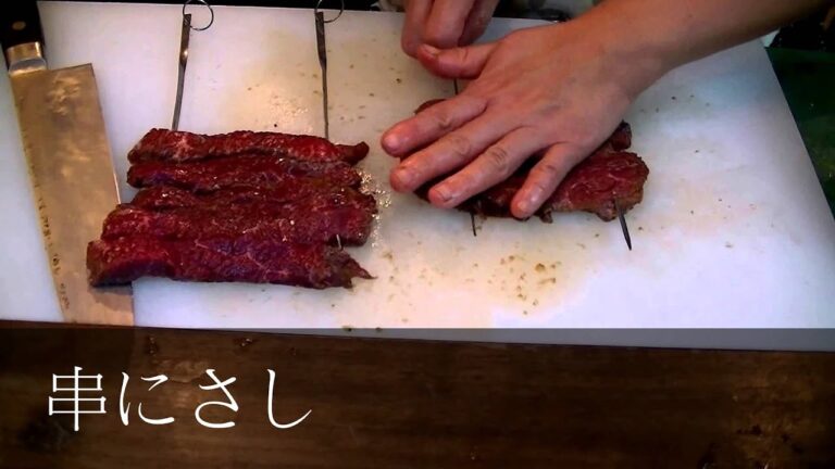 牛肉の串焼き/ソコギチョッカルの作り方