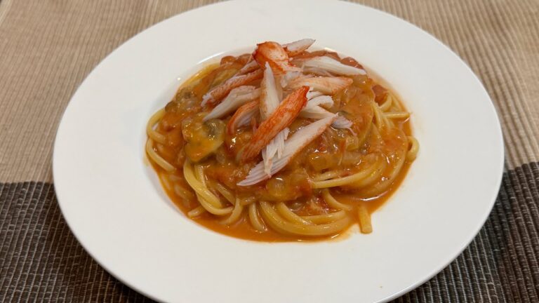 【第85回】おいしい蟹のトマトクリームパスタの作り方
