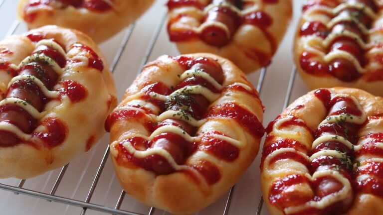 ふわふわ♡ウインナーパンの作り方／Vienna sausage Bread recipe